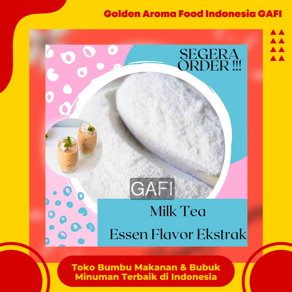 

Bubuk Milk Tea Pure Efe 1/2 kg Murni Essen Flavour Ekstrak 500 Gram Serbuk Teh Susu Milk Tea Pure Plain Essence