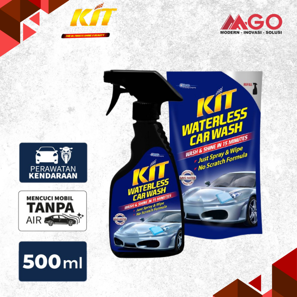 KIT Waterless Pump / Cairan Pembersih Mobil / Waterless Car Wash