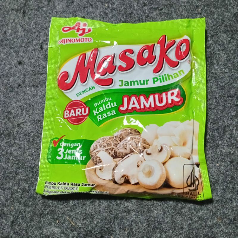 

Masako Bumbu Kaldu Penyedap Rasa Jamur Pilihan 40 Gram