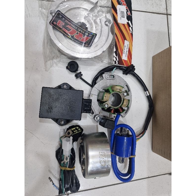 Magnet Yz pengapian kawasaki ninja 150R RR 2T RC3 RC 3 full set plus plandes plendes planes lampu ny