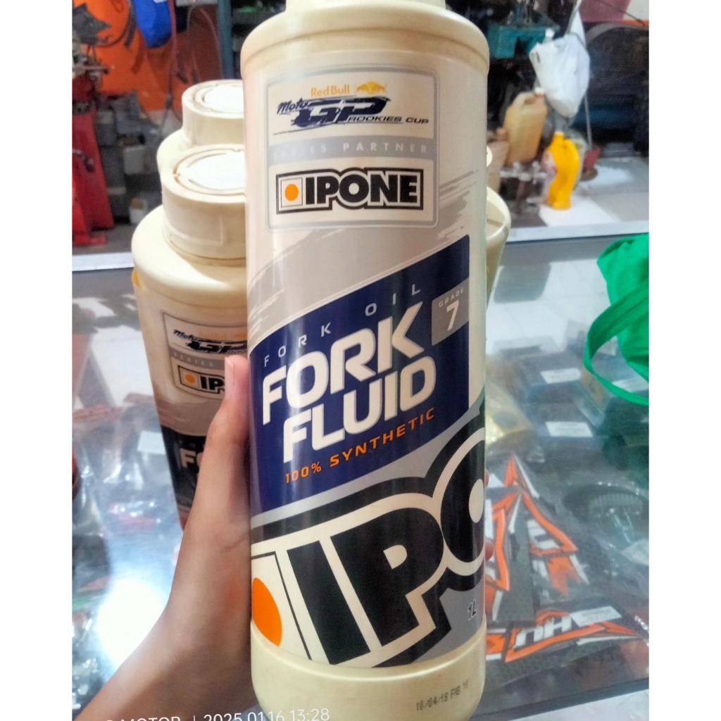 IPONE FORK FLUID 5WT 7WT 10WT - MINYAK SHOCK - OLI SHOCK