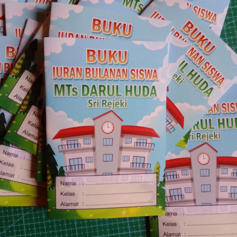 

Buku Kartu Iuran SPP (new product) custom