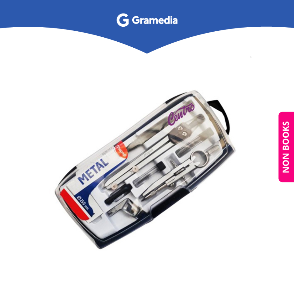 

Gramedia Surabaya - MAPED FOCUS METAL COMPASS - 8 PCS IN BOX