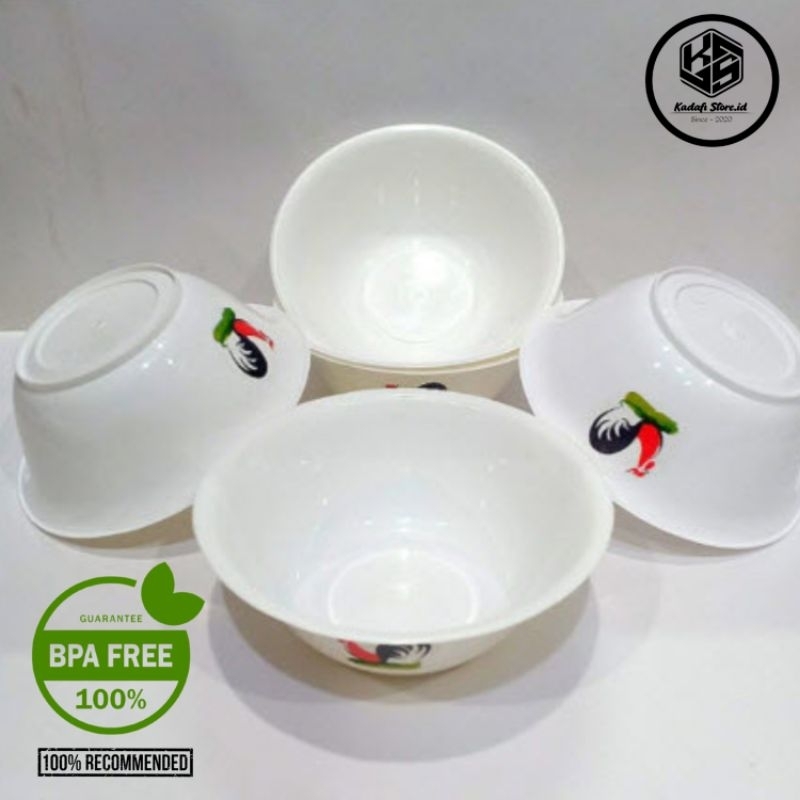 Mangkok Ayam Jago plastik Termurah | Mangkok jago | Mangkok mie ayam | Mangkok Bakso | Mangkok Plast