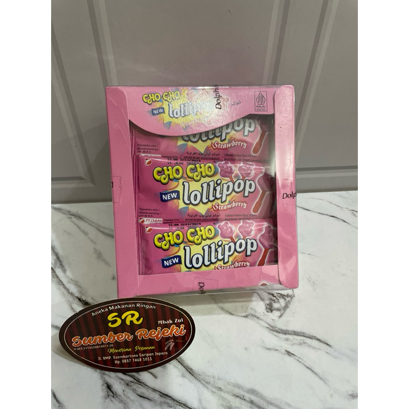 

DOLPHIN CHO CHO LOLLIPOP ISI 24pcs