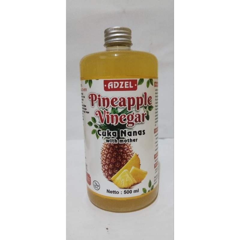 Herjunot Sport Cuka Nanas 500 Ml - Cuka Nanas Original - Cuka Nanas Murni - Cuka Nanas Untuk