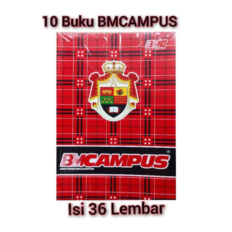 

Buku Tulis BMC Campus Isi 36 Lembar 10 buku Panjang Besar