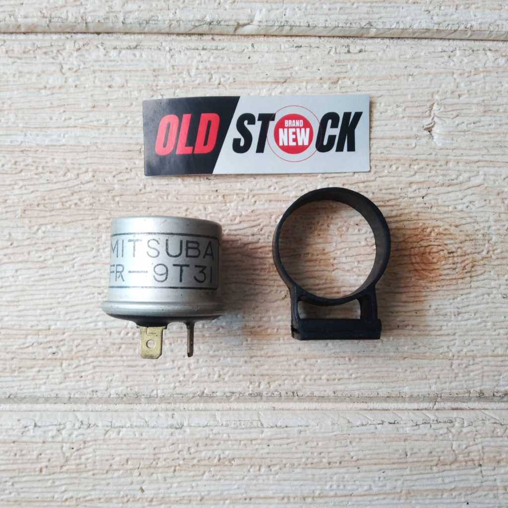 FLASHER RELAY SEN SEIN MITSUBA FR-9T31 2PIN 6V YAMAHA GT50 GT 80 -NEW OLD STOCK-