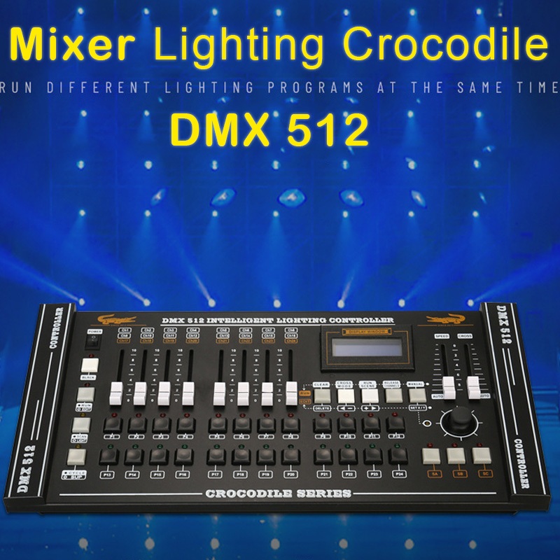 Mixer Crocodile 512 Mixer Dmx 512 crocodile interligent lighting controlled JEF