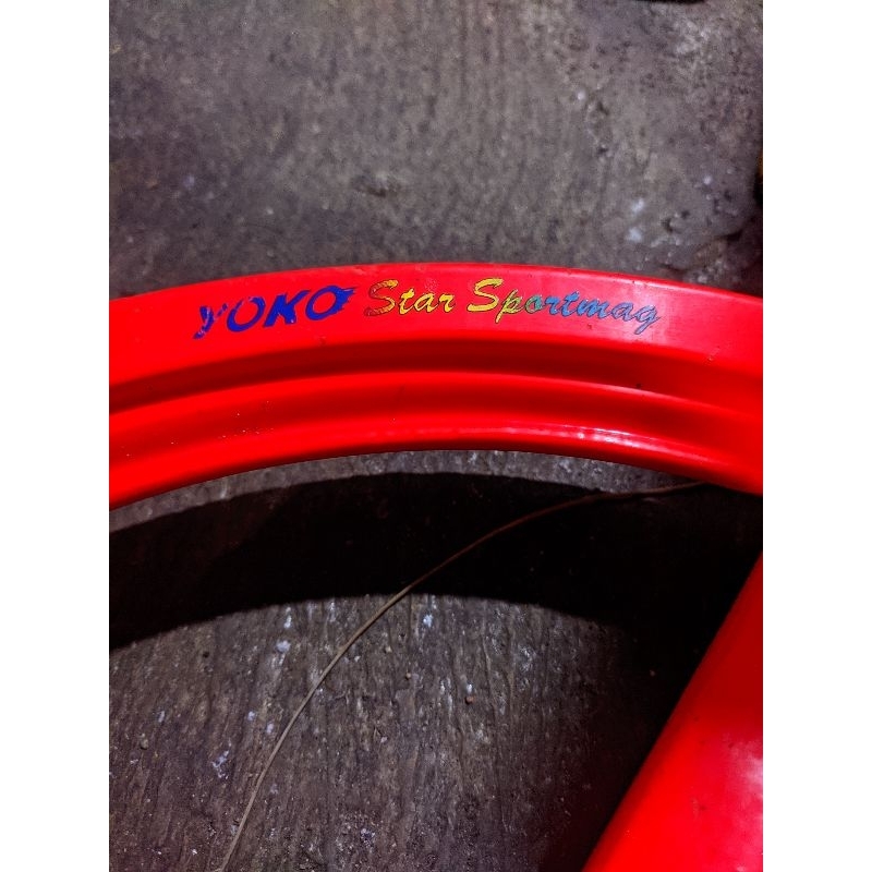 velg yoko star sportmag second 2nd minus pemakaian