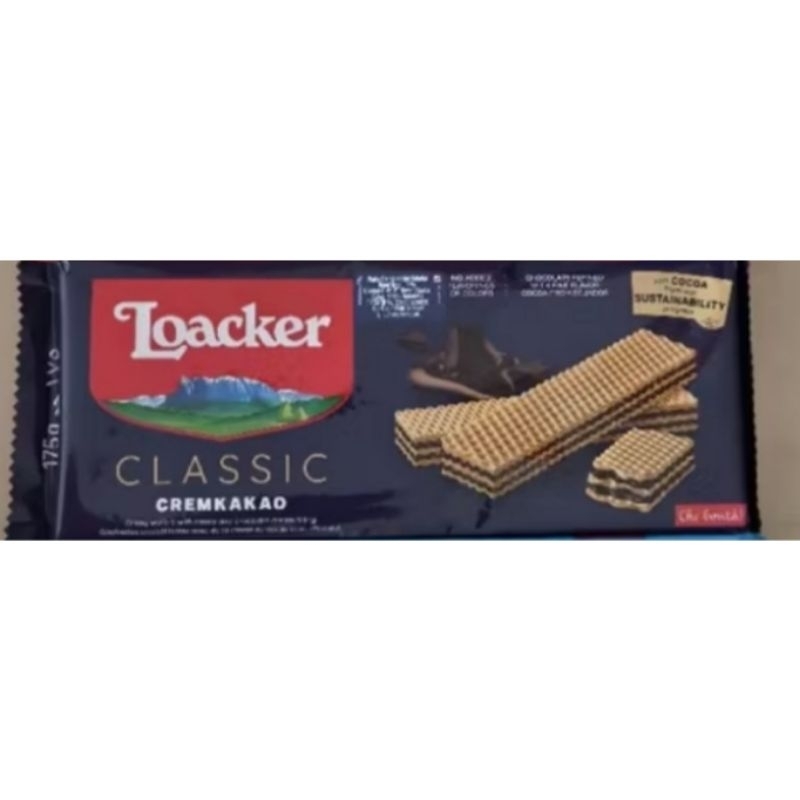 

PROMO Loacker Classic Kremkakao 175gram EXP OKT2025 (BIG SIZE, Cek Deskripsi) Wafer Coklat