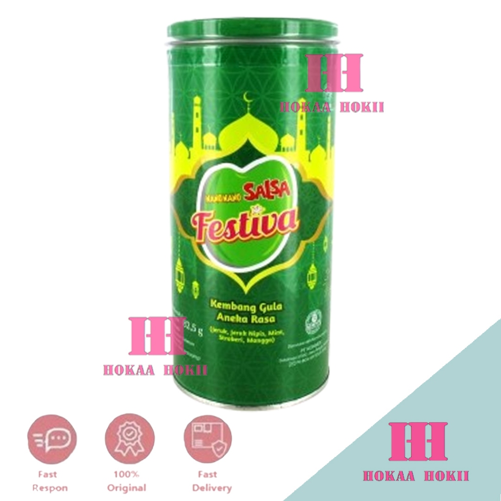 

Nano Nano Salsa Festiva Permen Gula Aneka Rasa Kaleng 82.5gr