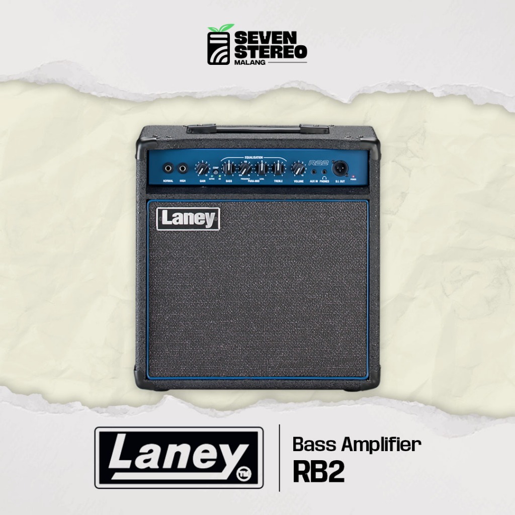 Laney RB2 Bass Amplifier - Ampli Bass Laney Richter dengan Equalizer Compressor