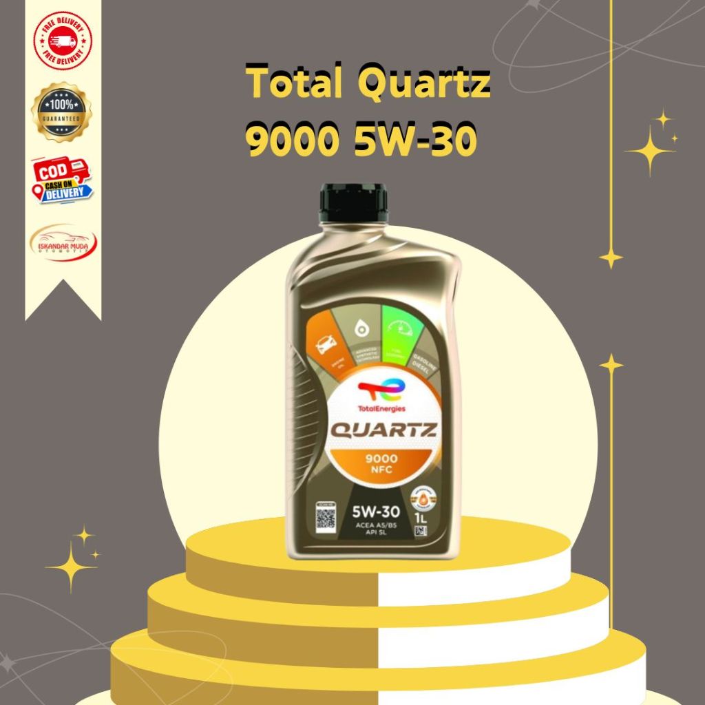 Oli Mobil Total Quartz 9000 Future GF6 5W-30 Berkualitas