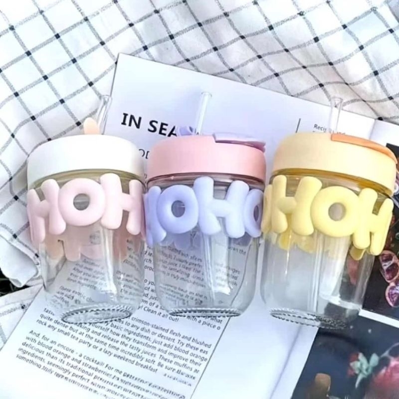 BOTOL MINUM KACA// BOTOL MINUM GELAS KACA