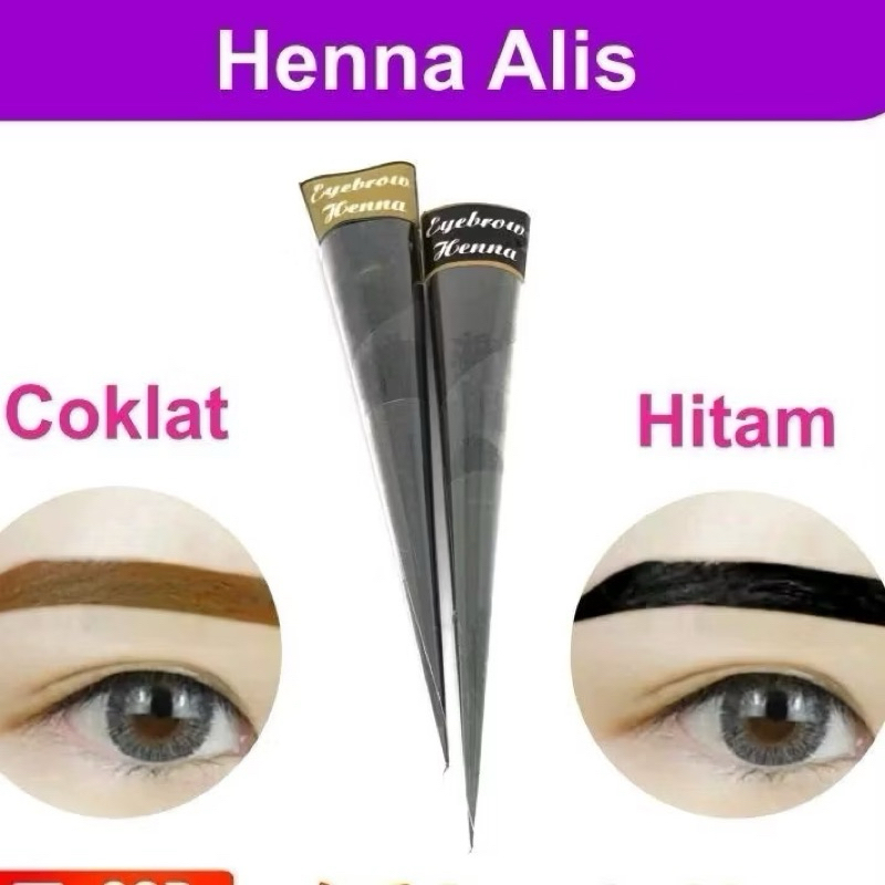 Henna alis tahan lama halal