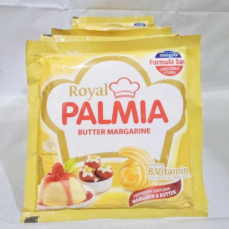 Royal palmia butter margarine 200 gr sachet | Palmia royal sachet | Palmia butter | Palmia kemasan |