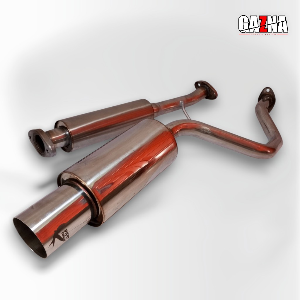 KNALPOT MOBIL BOLT ON RESONATOR AVANZA OLD MUFFLER PIPIT 5 STAINLESS STEEL