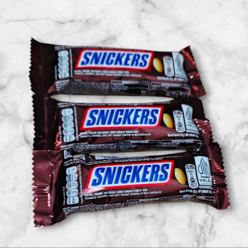 

Snickers Cokelat Kering dalam Milk Chocolate