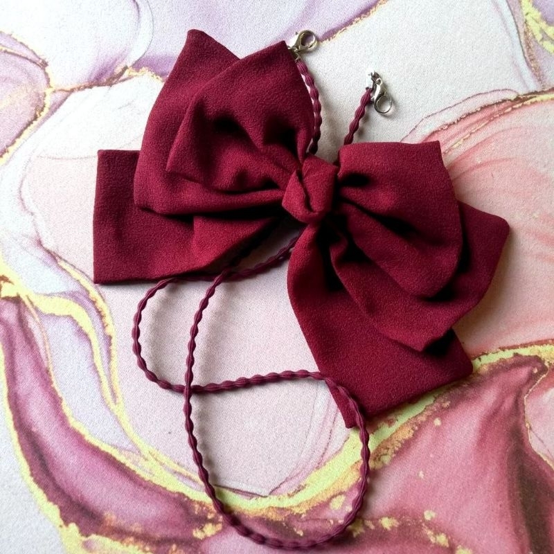 Strap masker pita/konektor masker pita/PREMIUM Strap masker pita/strap masker hijab/strap masker