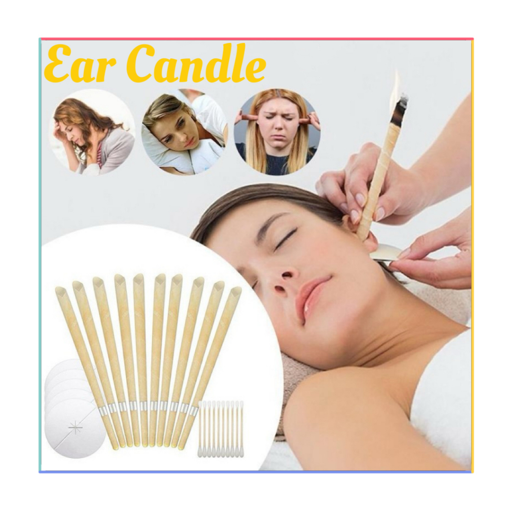 10sets Lilin Telinga /Ear Candle Lilin Pembersih Telinga Lilin Terapi Telinga Pembersih Earcandle Ko