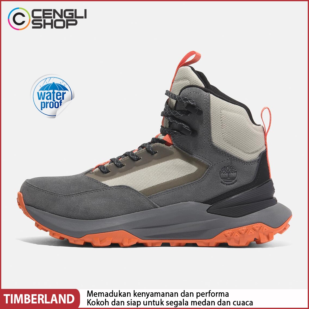 SEPATU TIMBERLAND BOOT SNEAKER PRIA ORIGINAL BOOTS SNEAKERS KULIT ASLI ORI WATERPROOF TM52