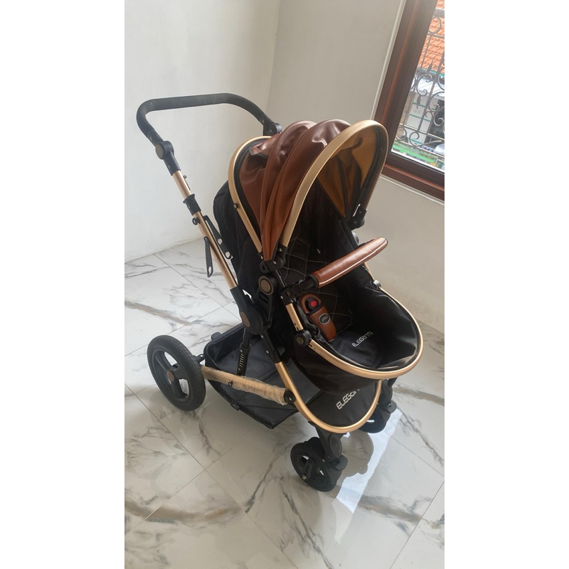 preloved stroller pliko elegante