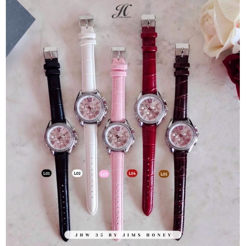JAM TANGAN JH 35 MERK JIMSHONEY JAM TANGAN CEWEK JAM TANGAN CANTIK JAM TANGAN MENARIK JAM TANGAN PER