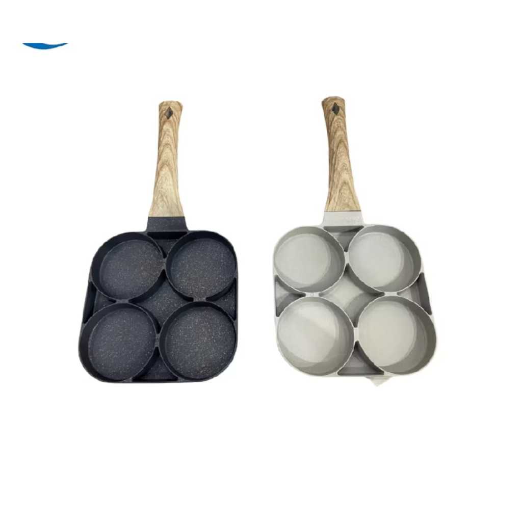 Yvette - PANCI TELUR CETAKAN 4 LUBANG - OMELETTE PAN 4 LUBANG - PANCAKE PAN