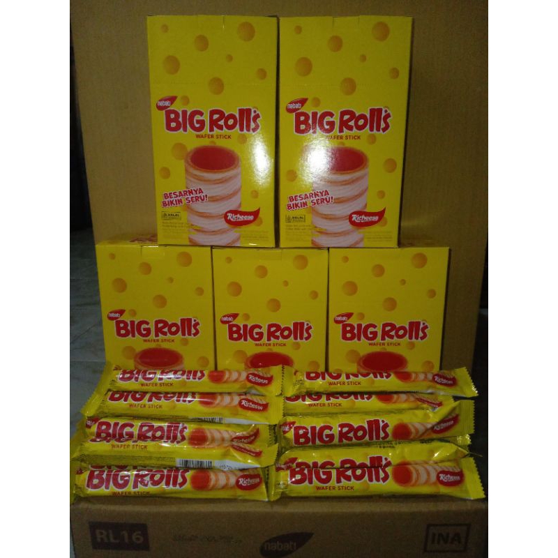 

{1Pack}BIG ROLLS ISI 20PCS RASA Richeese