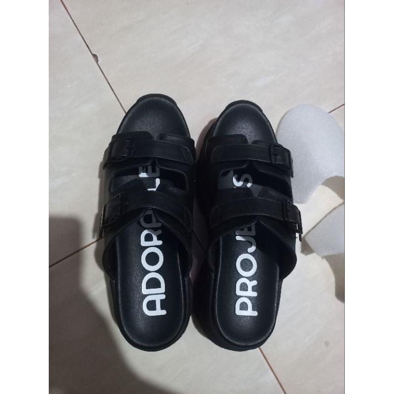 JUAL MURAH Preloved Sandal Wanita Adorable Project - Ronan Black