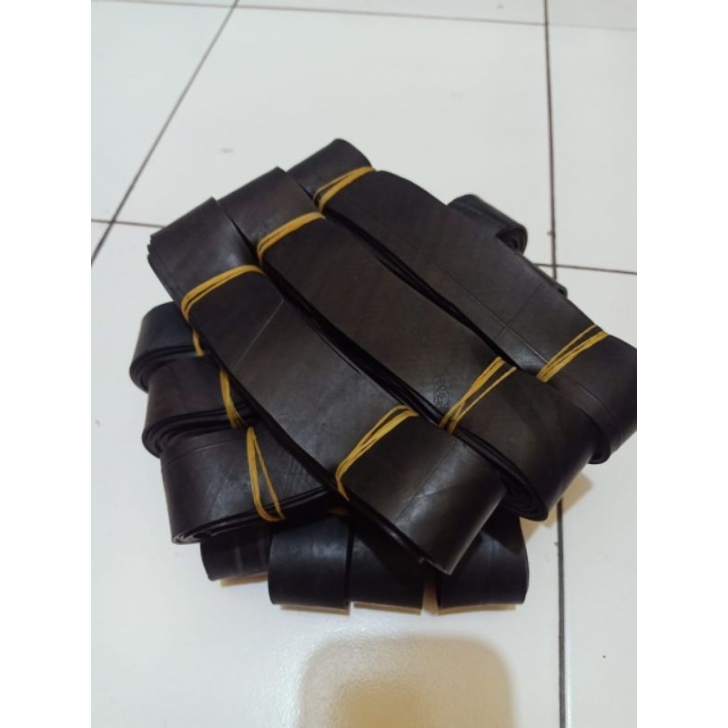 Tali karet ban dalam panjang 4 meter Bahan lebih tebal pengikat barang serbaguna