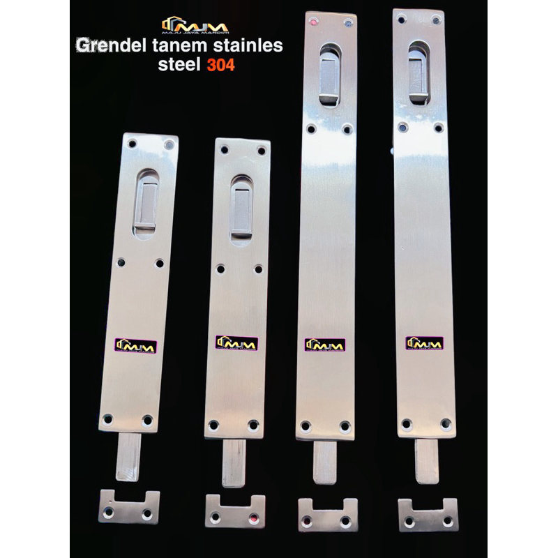 Grendel TANEM Slot / Flush Bolt Plate / Grendel Slot Tanam