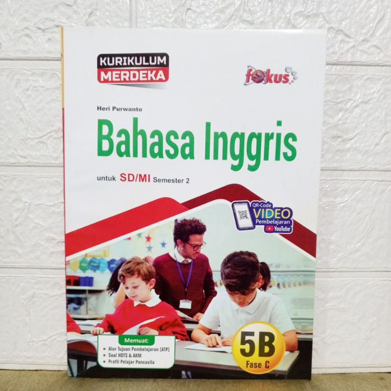 LKS fokus SD Bahasa Inggris kelas 5B sem 2 tahun 2024/2025