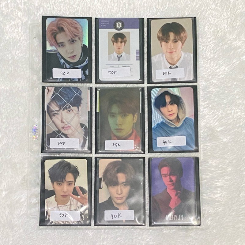 JAEHYUN PHOTOCARD NEOZONE C VER CASHBEE NCT 2018 HOLO SUPERHUMAN ID CARD CONCEPT BACK TO SCHOOL KIT 