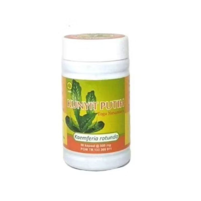 Kapsul kunyit Putih