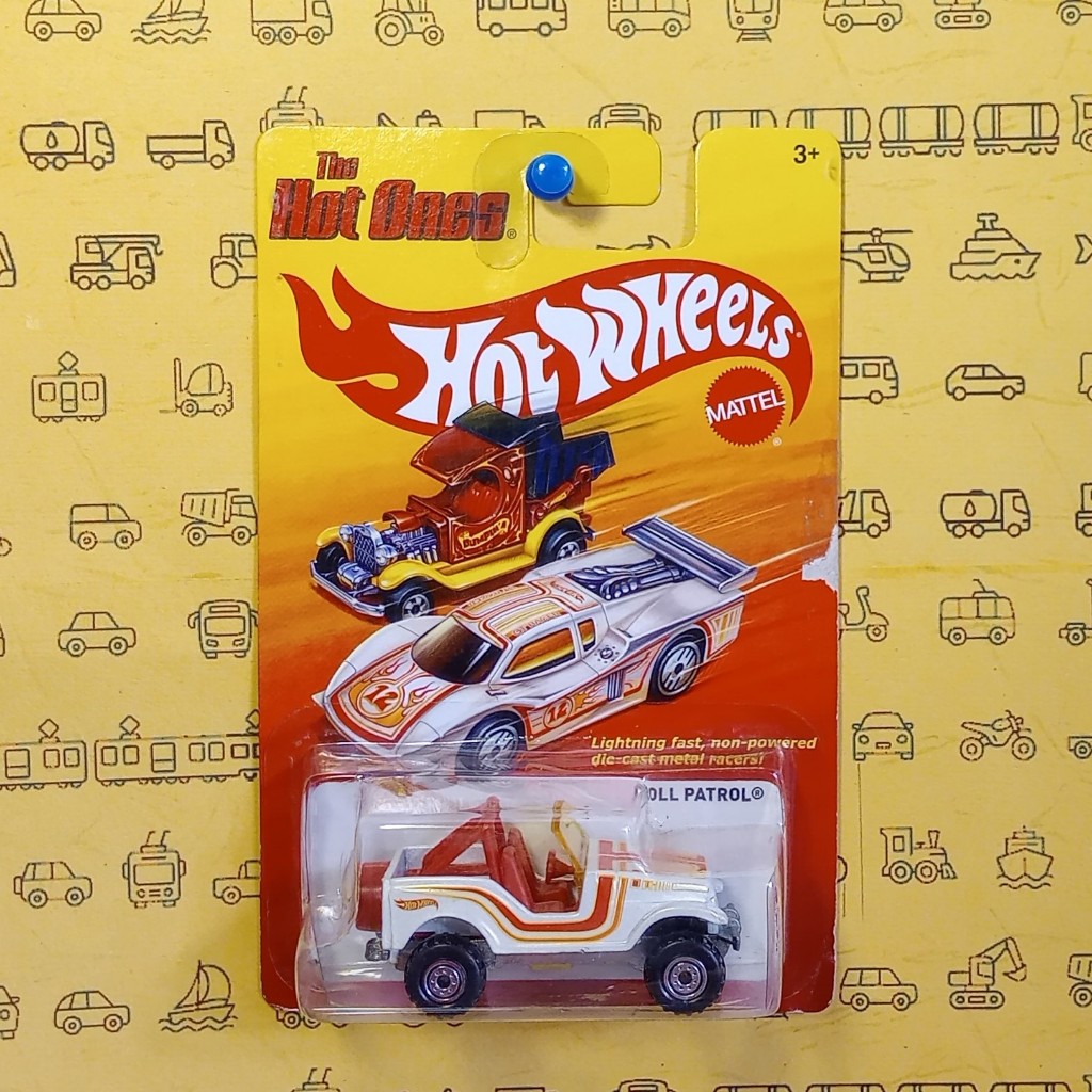 Hot Wheels 2011 The Hot Ones  Roll Patrol White