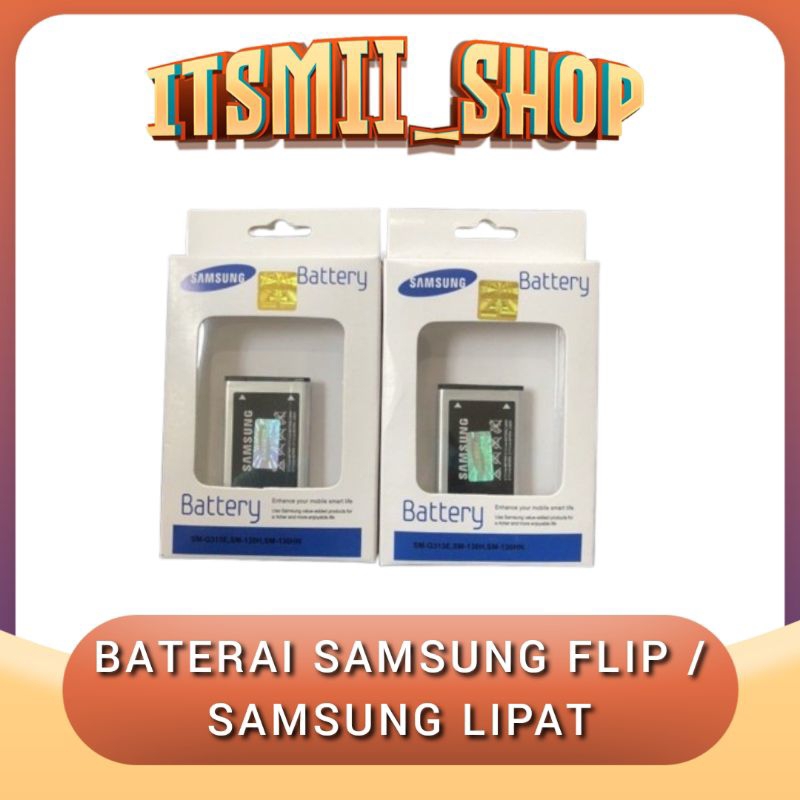 BATTERY BATERAI BATRE SAMSUNG FLIP SAMSUNG LIPAT E1195 GT-E1195 E1272 E1080 C140 C3303