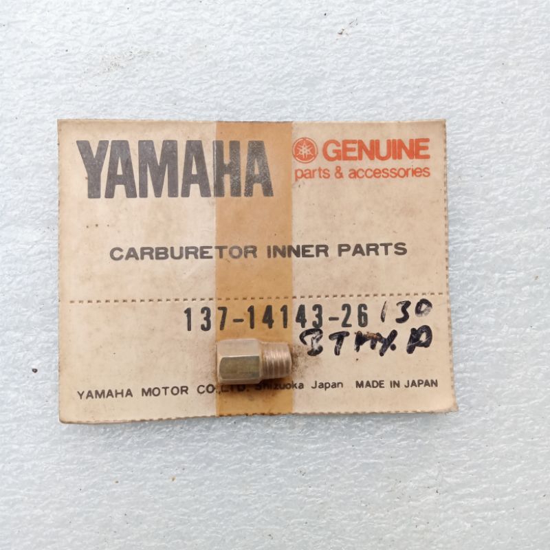 SPUYER MAIN JET YAMAHA DT250 DT360 YDS3 YM1 YT115 RXS RXK RX KING ORIGINAL NOS JAPAN