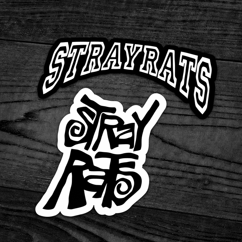 STRAY RATS - Sticker Brand Streetwear : STRAY RATS (BOOTLEG)