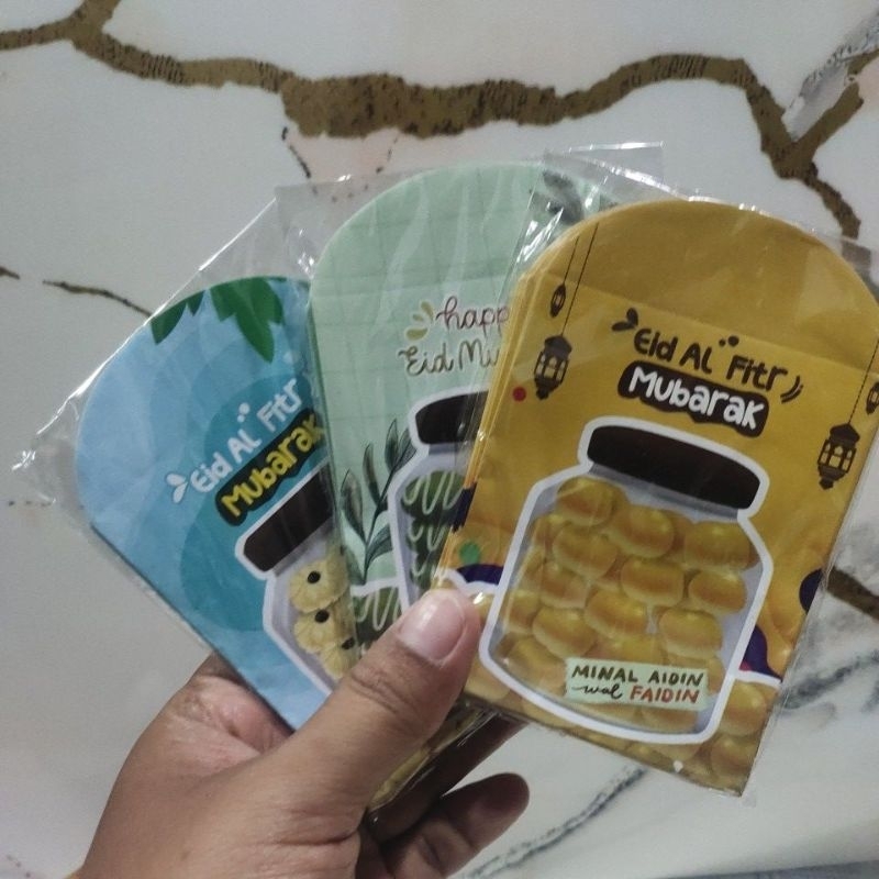 

amplop lebaran medium motif toples lebaran isi 10