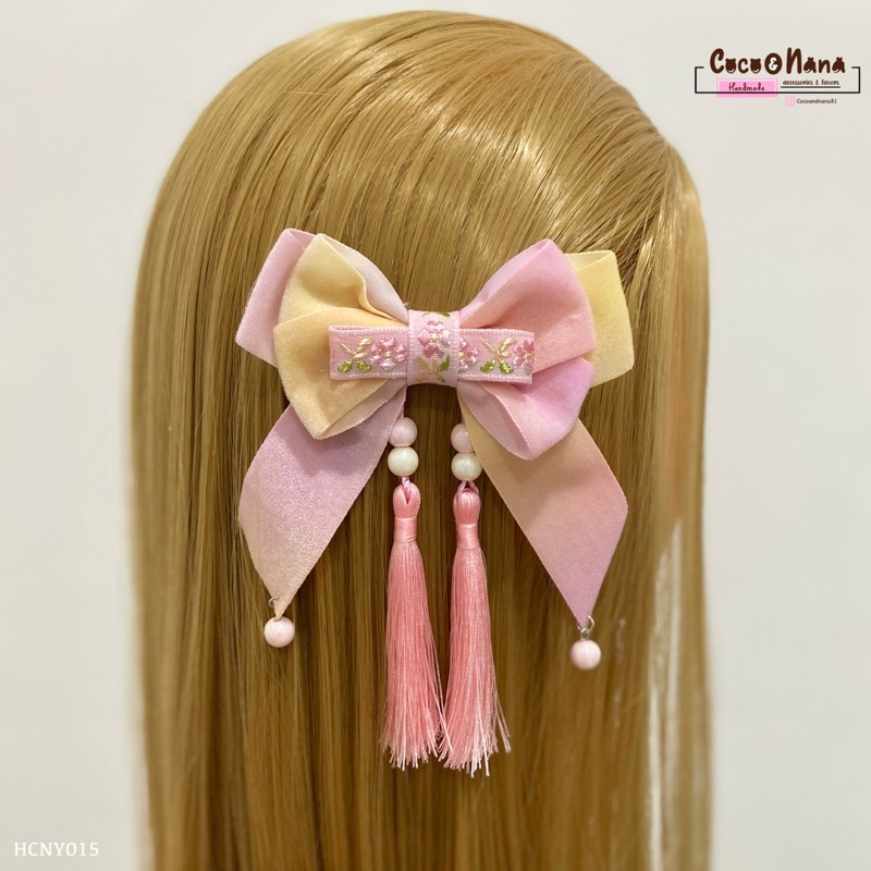 jepit rambut imlek | pita imlek