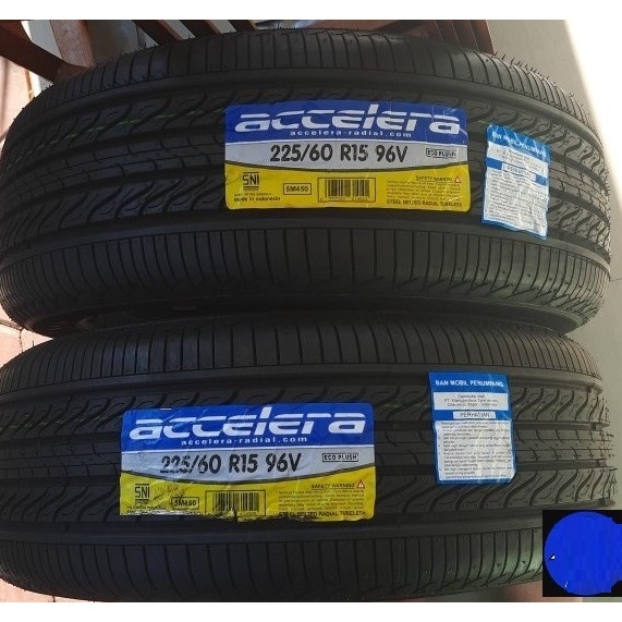 Ban Mobil Ring 15 Ukuran 225/60 Merk Accelera Eco Plush 225 60 R15 Tubeless Murah