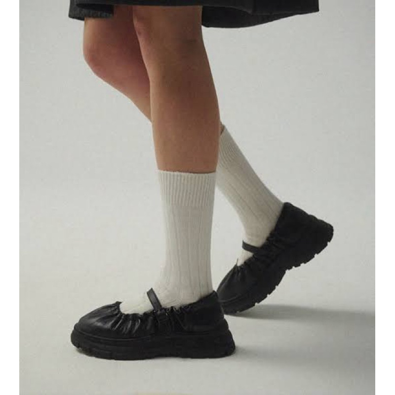 rockfish weatherwear flatform scrunch mary jane