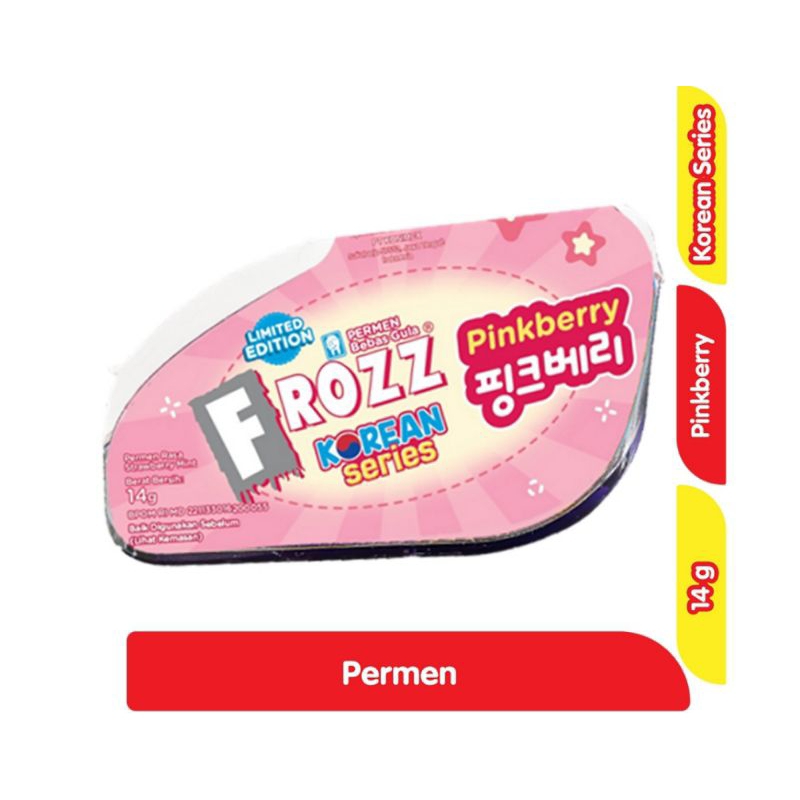 

Frozz Pinkberry Korean Series Permen 14g