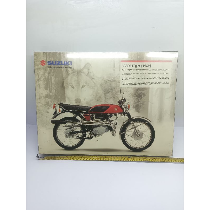 iklan suzuki stringer gt750 ma selped diamond free iklan jadul eks dealer motor  jadul enamel jadul 