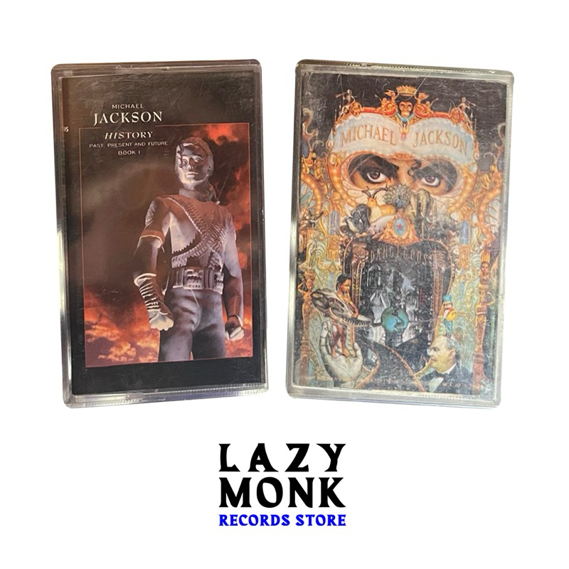 Paket Kaset Pita Michael jackson - dangerous & History