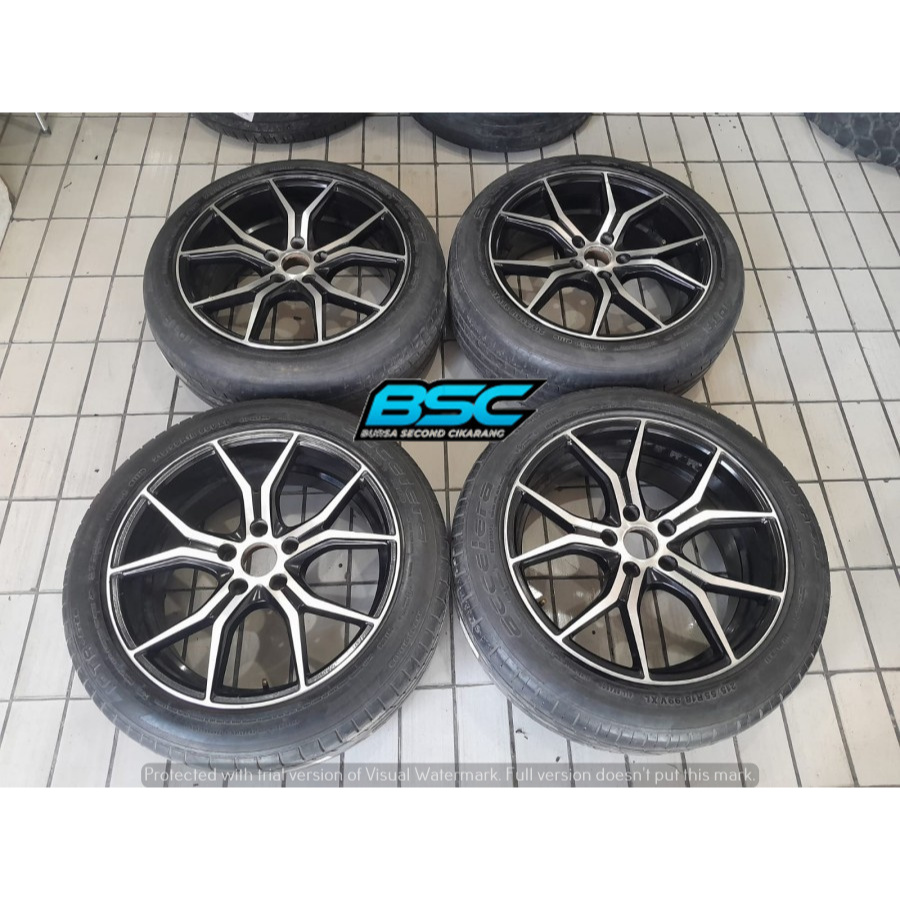 Velg Mobil Bekas R18 HSR Voodoo Pcd 5x114 Ring 18 Buat Rush Terios Innova Xpander Accord Camry Pelek