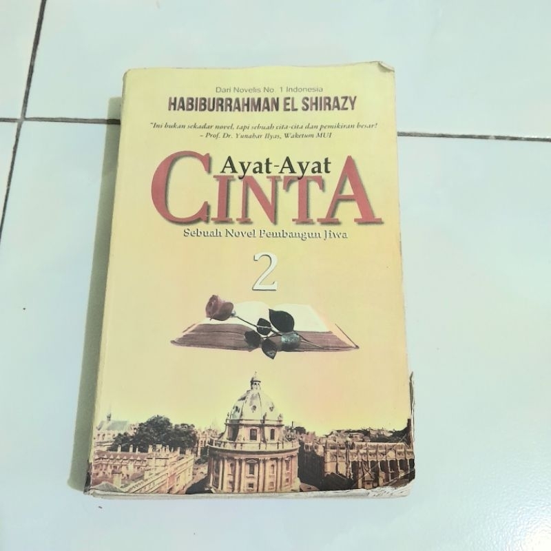 novel tulisan sastra dan ayat ayat cinta 2 preloved