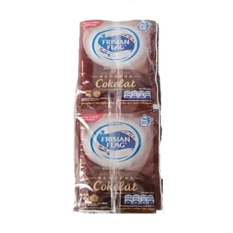 

Susu Kental Manis Frisian Flag Bendera Sachet Putih / Coklat 6x40gr
